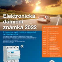 Získejte elektronickou dálniční známku na rok 2022