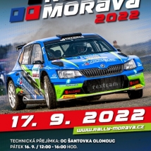 Přijďte 17.9.2022 na Rally Morava