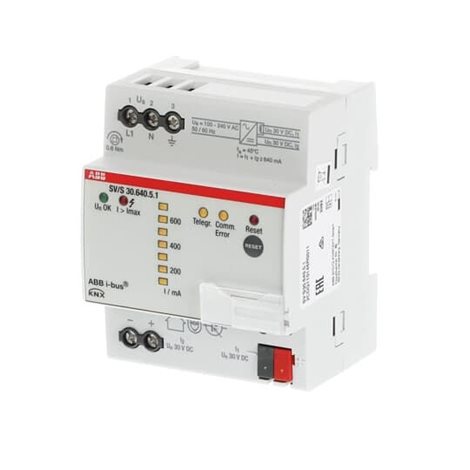 SV/S30.640.5.1 Řadový napájecí zdroj s diagnostikou, 640mA 2