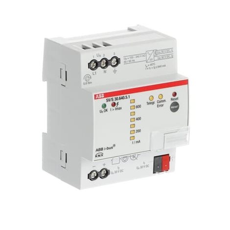 SV/S30.640.5.1 Řadový napájecí zdroj s diagnostikou, 640mA 3