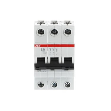 S203-B80 3 fázový jistič 3