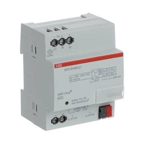SV/S30.640.3.1 Řadový napájecí zdroj, 640 mA 2