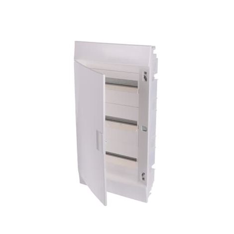 Rozvodnice zapuštěná IP41/36M (12x3), Mistral41F vč. N/PE, plná dvířka 3