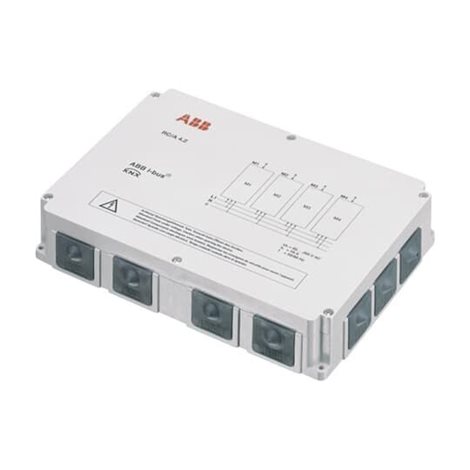 RC/A4.2 Řídicí lokální jednotka pro 4 moduly, nástěnná