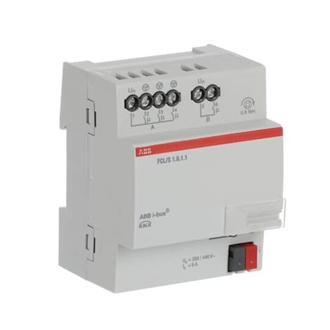 FCL/S1.6.1.1 Řadový akční člen pro řízení ventilace, 1násobný 1