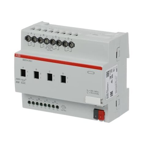 SD/S4.16.1 Spínací a stmívací akční člen řadový, 16 A, 4násobný 3
