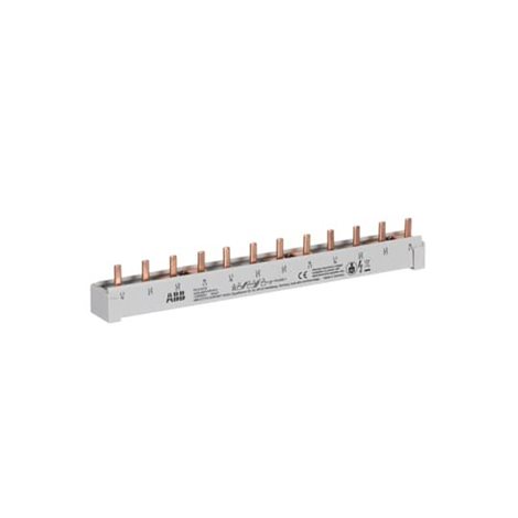 PS4/12/16 Propojovací lišta; 4- fázová; určeno pro: 12 modulů; průřez 16mm (max.80A) 1