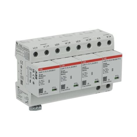 OVR T1-T2 3N 100-255 P TS Přepěťová ochrana; Typ: T1-T2 3