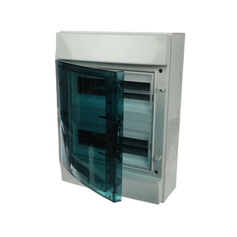 1SLM006500A2214 Rozvodnice na povrch MISTRAL65H průhledná dvířka 24M,bez.N/PE,750°C 3