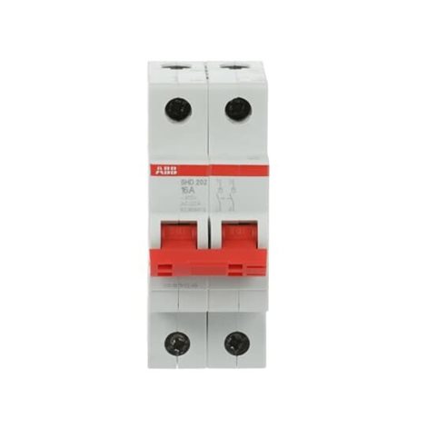 SHD202/16; 2 pólový odpínač; In: 16A; pro 240V AC/60 VDC; HOME 3