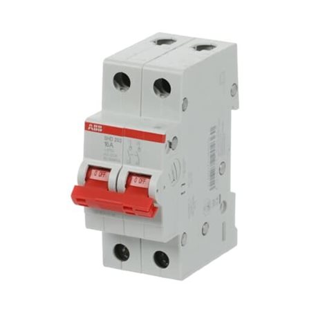 SHD202/16; 2 pólový odpínač; In: 16A; pro 240V AC/60 VDC; HOME 1