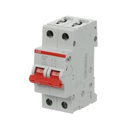 SD202/32; 2 pólový odpínač; In: 32A; pro 253V AC/60V DC; dle IEC/EN 60947-3 3