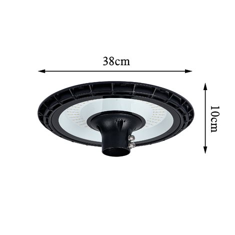 8592957169067 BG1708 LED Venkovní pouliční lampa URBANSPARK LED/120W/230V černá IP65 8
