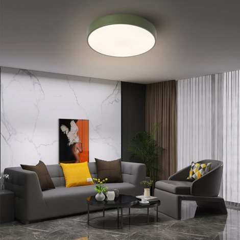 8592957174771 BG3717 LED Stropní svítidlo POOL LED/36W/230V 3000/4000/6000K 30 cm zelená 12
