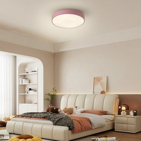 8592957174788 BG3718 LED Stropní svítidlo POOL LED/36W/230V 3000/4000/6000K 30 cm růžová 11
