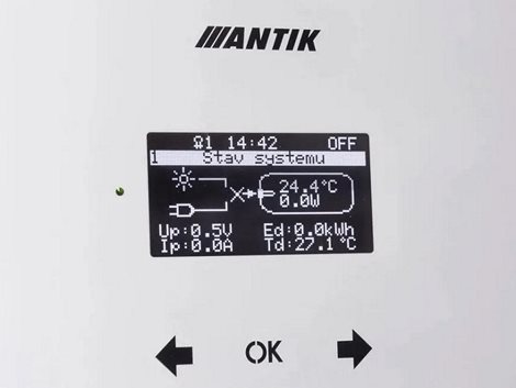 Regulátor pro ohřev teplé vody, Antik Water Heater PWH 01 V3.0 4