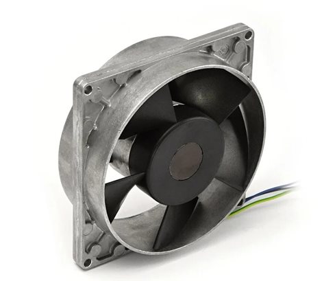 Ventilátor Mezaxiál 3140 21W/230V/2600 ot./min., délka vývodů 800mm, hliník bez nátěru