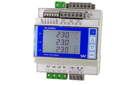 PLA33RXDLU230CDR Multifunkční analyzátor elektrické sítě - síťová ochrana FVE