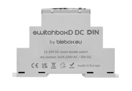 SwitchboxD DC Din - 2-kanálové 230 V WiFi relé