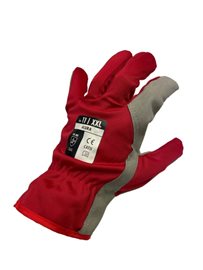 Rukavice ACURA syntetická kůže nylon, velikost č.8