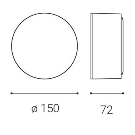 LED2 1010151 BUTTON II, W 6-12W 3000K/4000K 6
