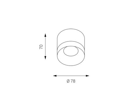 LED2 1110931 LED2 TINY, W 8W STROPNÍ BÍLÉ 5