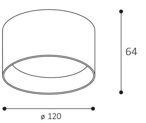 LED2 1480253DT ZETA ON S, B TRIAC DIM 8-12W 3000K/3500K/4000K 4