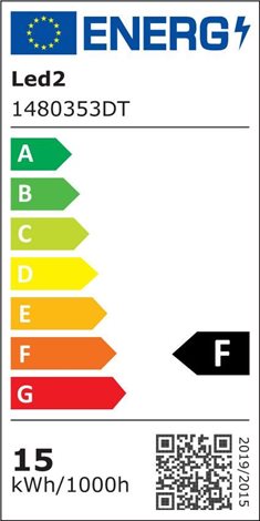 LED2 1480353DT ZETA ON M, B TRIAC DIM 9-15W 3000K/3500K/4000K 4