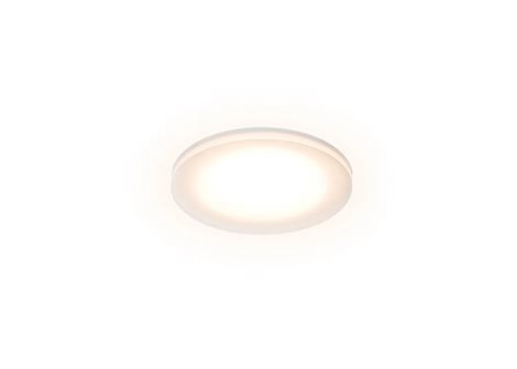 STATIC Svítidlo zápustné 7W, 550lm, 3000K, IP44, 230V, bílá 3