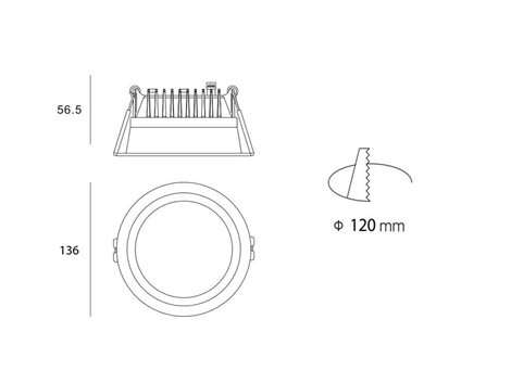 LED2 2250841 ZETA S, W 8-15W 4000K 6