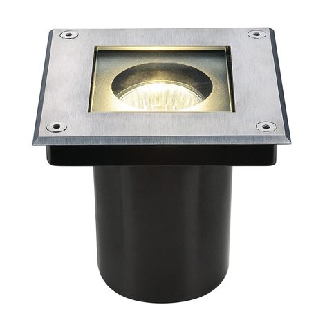 229374 Svítidlo zápustné 1x35W GU10 230V IP67 13x13cm ocel 1