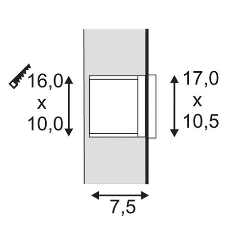 229702 Svítidlo vestavné 1x3,6W LED IP54 teplá bílá 3
