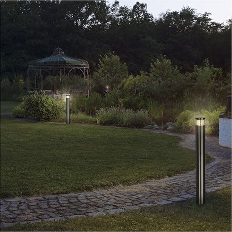 230066 VAP SLIM 60 floor lamp, stainless steel brushed, E27, max. 20W 3