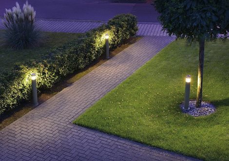 231475 C-POL bollard light,anthracite, E27, max. 24W,IP54 2