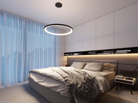 LED2 3271853 BELLA SLIM 48 P-Z, B 38W 2CCT 3000K/4000K 2