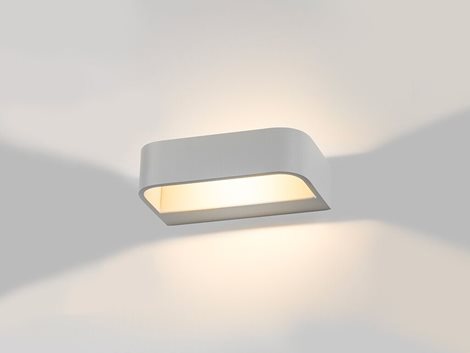 LED2 4100231 WALL R 6W 3000K nástěnné bílé 1