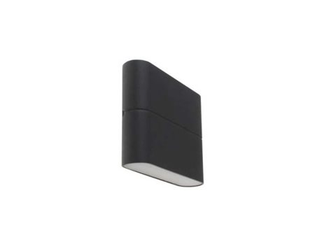 FLAT S, A Svítidlo nástěnné 6W, 300lm, 3000K, IP54, antracit 2