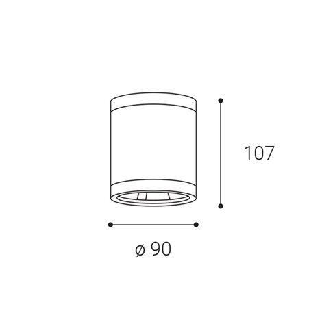 LED2 5234654 TUBO II, A 10W 3000K/4000K/5700K 5