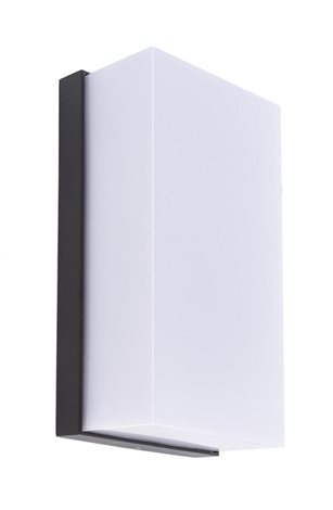 731126 Deko-Light nástěnné přisazené svítidlo Grumium hranaté 10W 3000K/4000K 530lm tmavě šedá 1