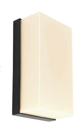731126 Deko-Light nástěnné přisazené svítidlo Grumium hranaté 10W 3000K/4000K 530lm tmavě šedá 2