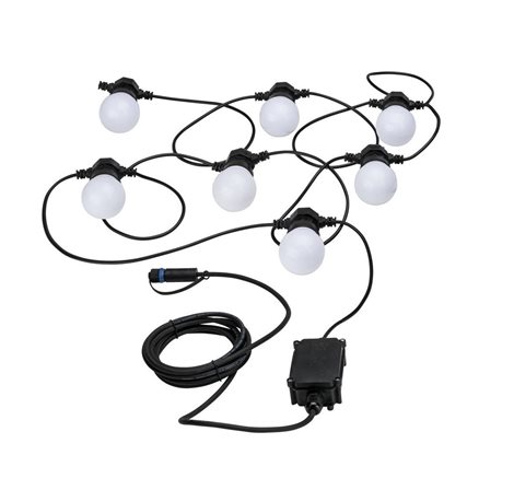 941.65 Plug&Shine světelný řetěz IP44 3000K 24V 7 žárovek 1