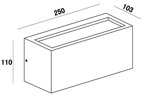 730330 Venkovní nástěnné svítidlo Rilongo antracit 3