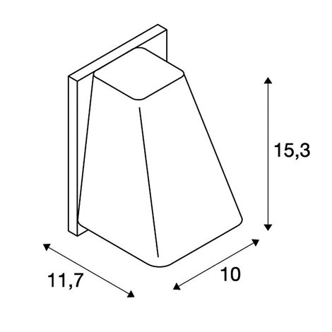 227195 Svítidlo venkovní 1x50W GU10 230V IP44 antrazit 4