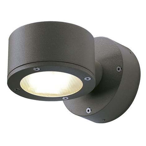 230355 SITRA nástěnná antracit 230V GX53 9W IP44 1