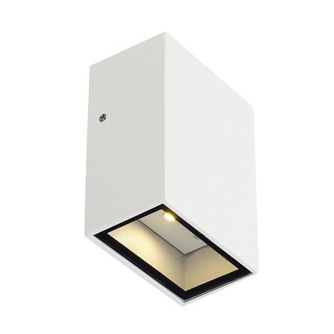 232461 QUAD 1 wall light, square,white, LED, 1x3W, 3000K, IP44 1