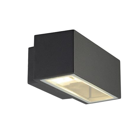 232485 BOX R7s wall lamp, square, antrazit, R7s, max. 80W, up-down 1