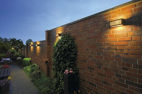 232495 Venkovní svítidlo BOX-L E27 nástenná antracit 230V E27 18W IP44 2