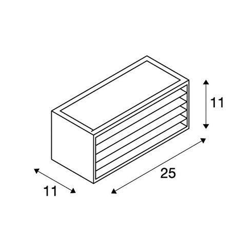 232495 Venkovní svítidlo BOX-L E27 nástenná antracit 230V E27 18W IP44 3