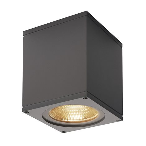 234525 BIG THEO WALL, outdoor wall light, Flood down, LED, 3000K, anthracite, W/H/D 13/14/ 1