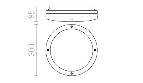 R10361 SONYA 30 černá 230V E27 2x18W IP54 2